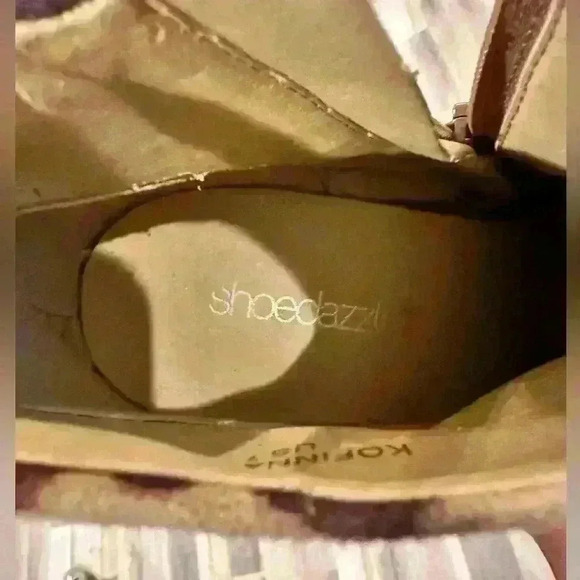 Shoedazzle Women Leopard Bootie Boots Size 7 - Picture 10 of 10